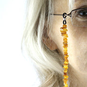 Eyeglass Chain – Natural Baltic Amber – KIZIMA USA