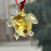 USA Handmade Amber keychain gift for car Turtle for Luck and Safety KIZIMA
