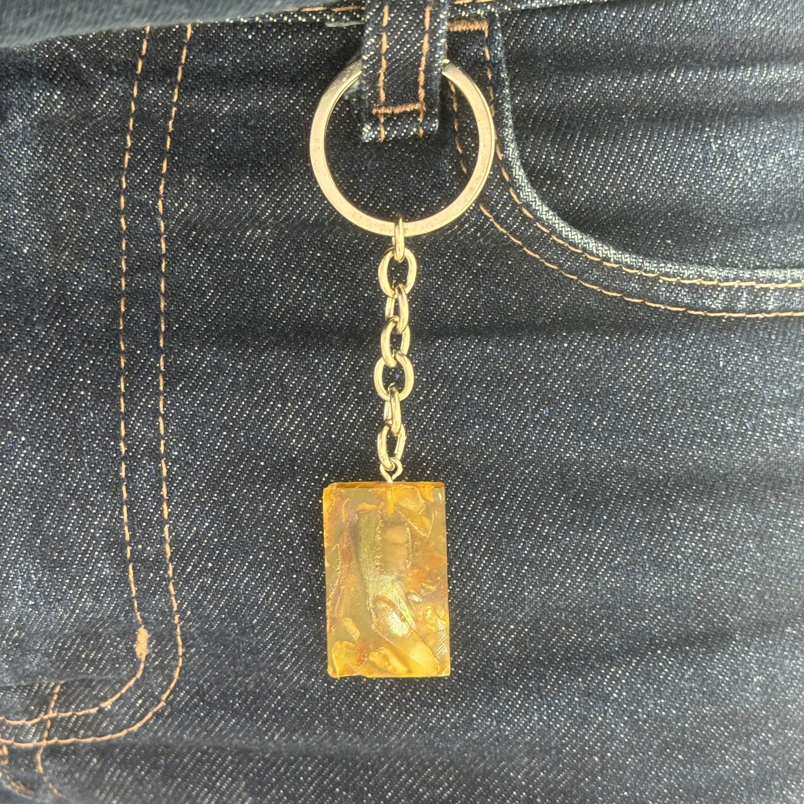 USA Handmade Keychain Trend 2026 Baltic Amber KIZIMA