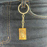 Baltic amber keychain car charm, handmade by KIZIMA New York