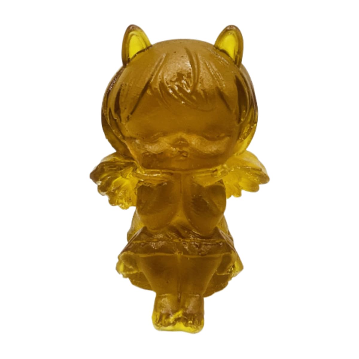 USA Handmade Charming Angel Figurine with Amber, Handmade Decorative Statue, Home Decor Collection KIZIMA