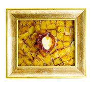Handmade Baltic Amber Painting | Lik | Luxury Wall Art