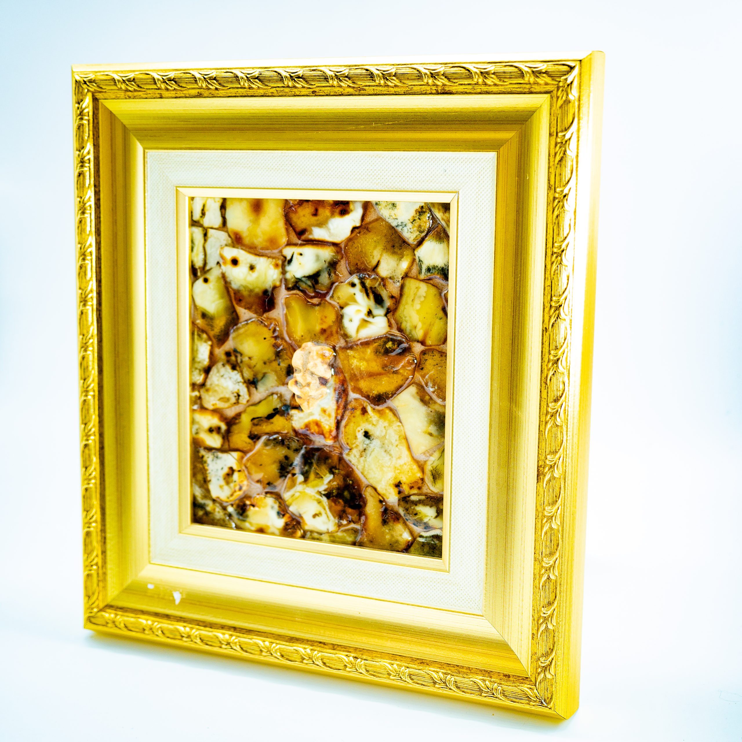 Luxury Baltic Amber Wall Art | Handmade by KIZIMA