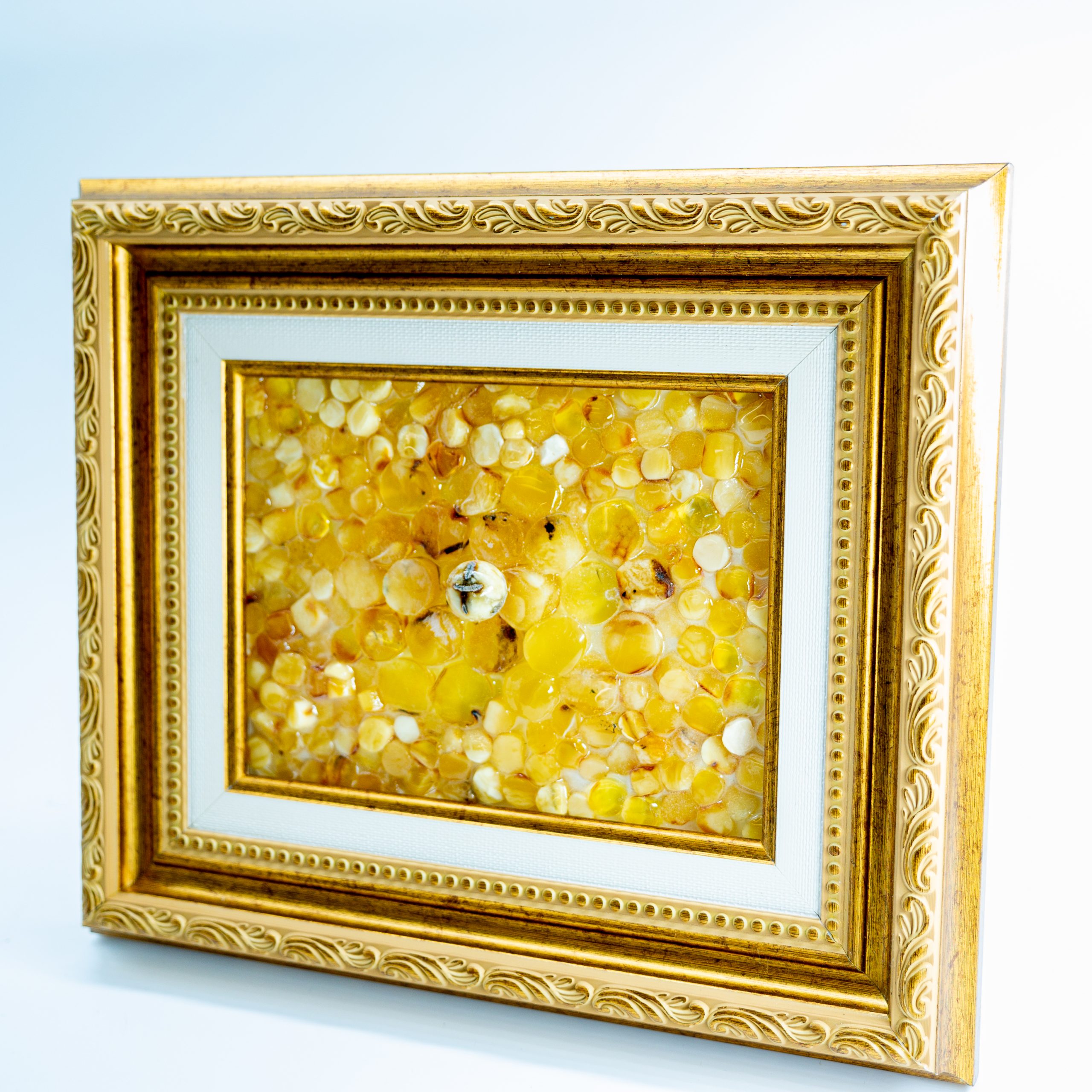 Amber Wall Art | Handmade Baltic Amber Decor Gift
