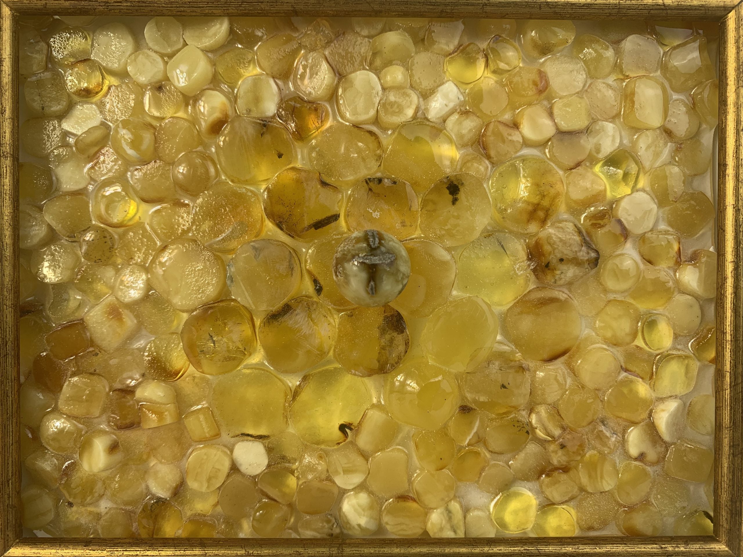 Amber Wall Art | Handmade Baltic Amber Decor Gift