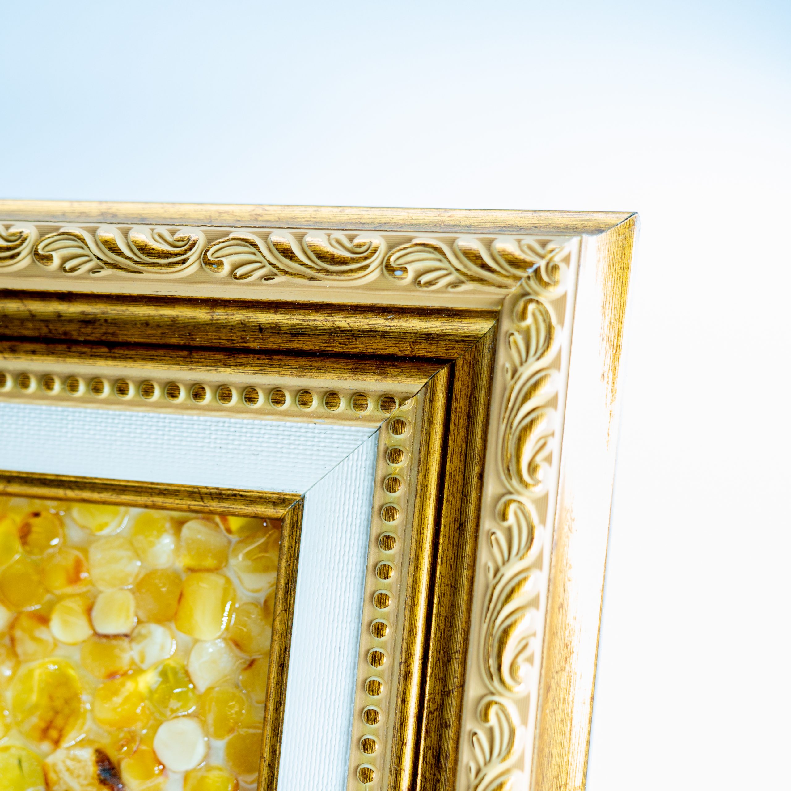 Amber Wall Art | Handmade Baltic Amber Decor Gift