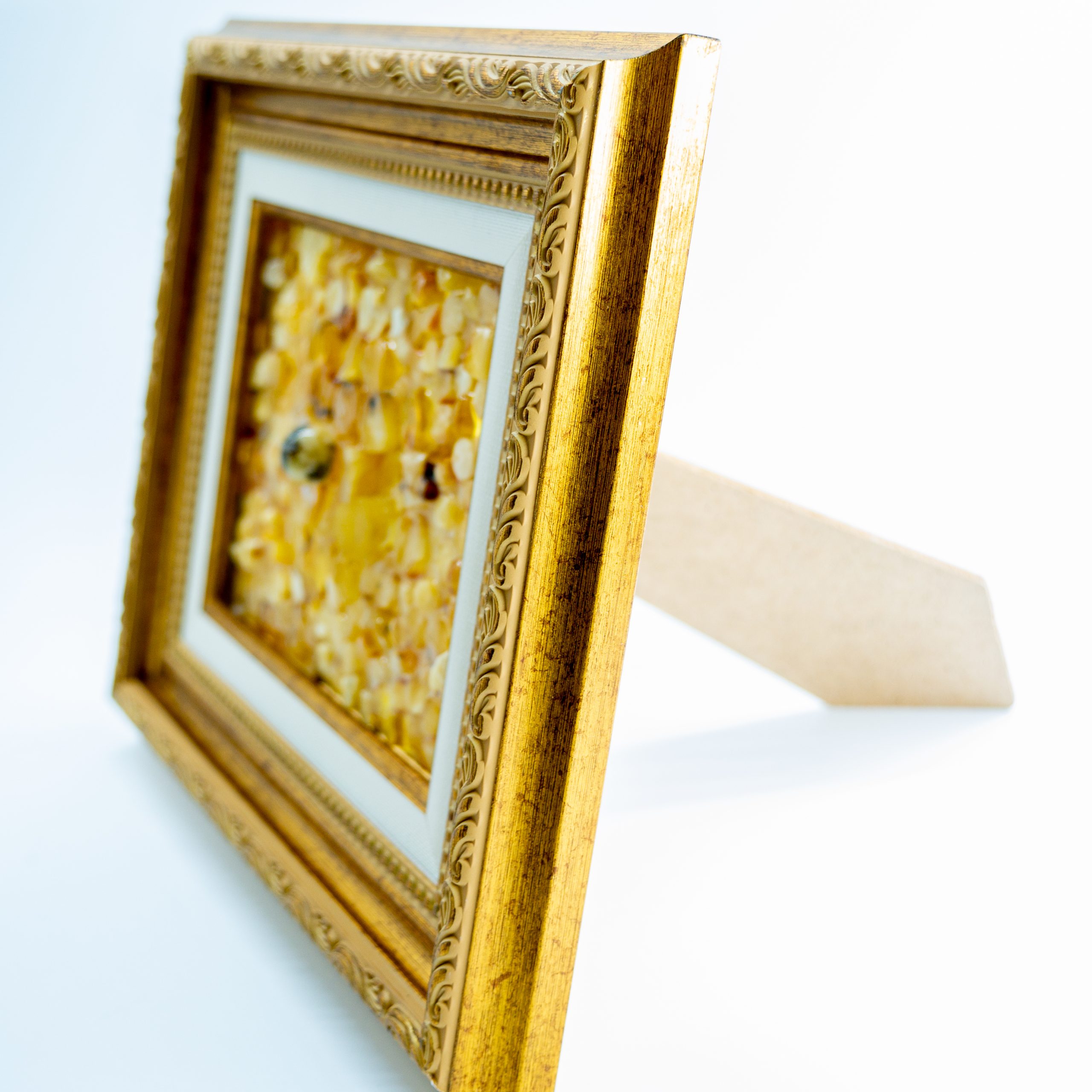 Amber Wall Art | Handmade Baltic Amber Decor Gift