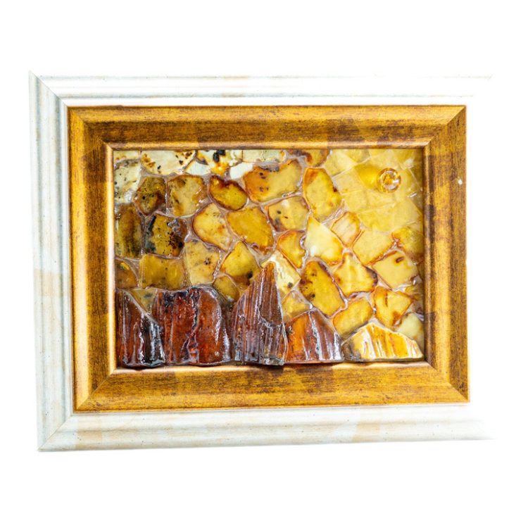 Luxurious Amber Wall Art – Handmade Baltic Amber Decor