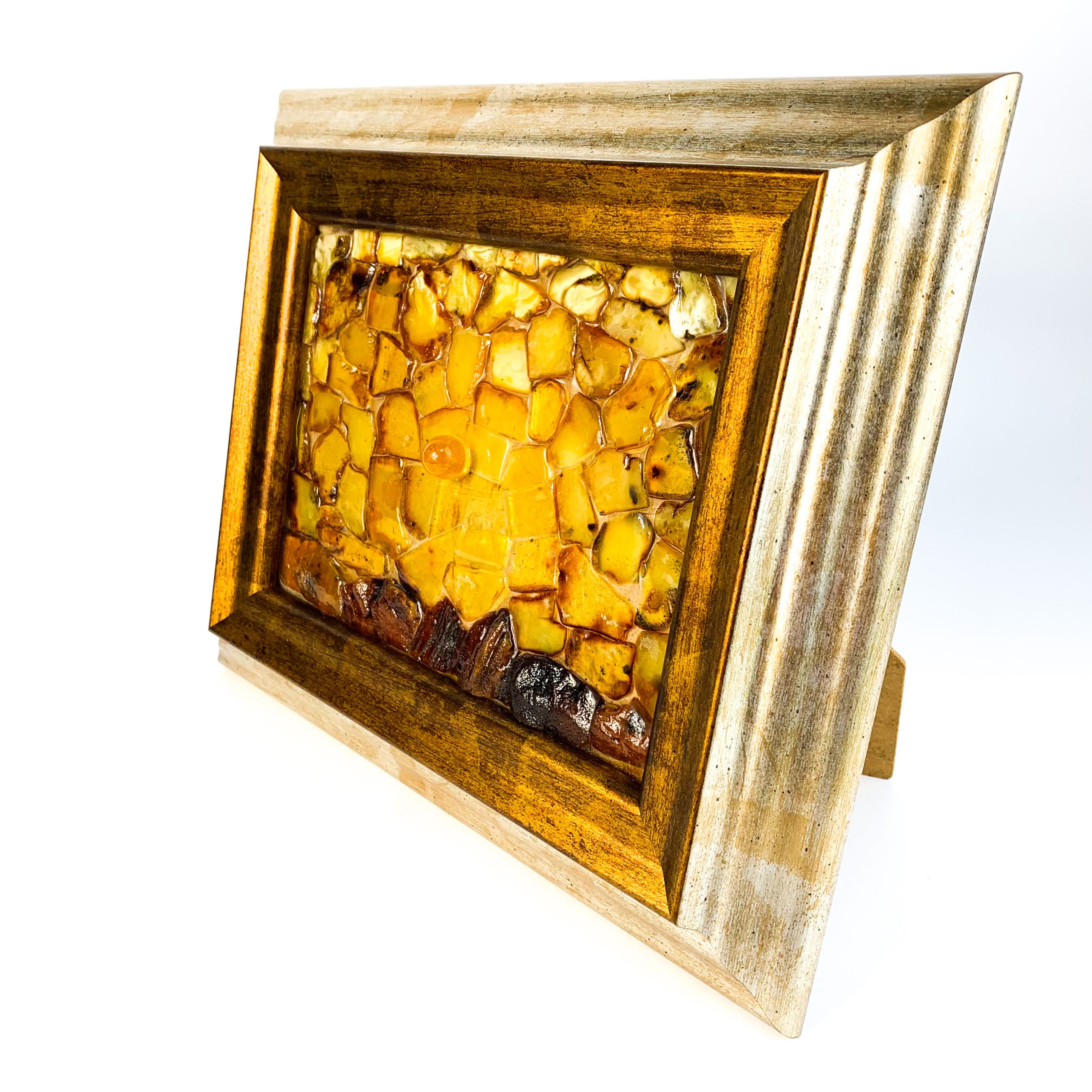 KIZIMA Amber Wall Art – Luxury Handmade Decor