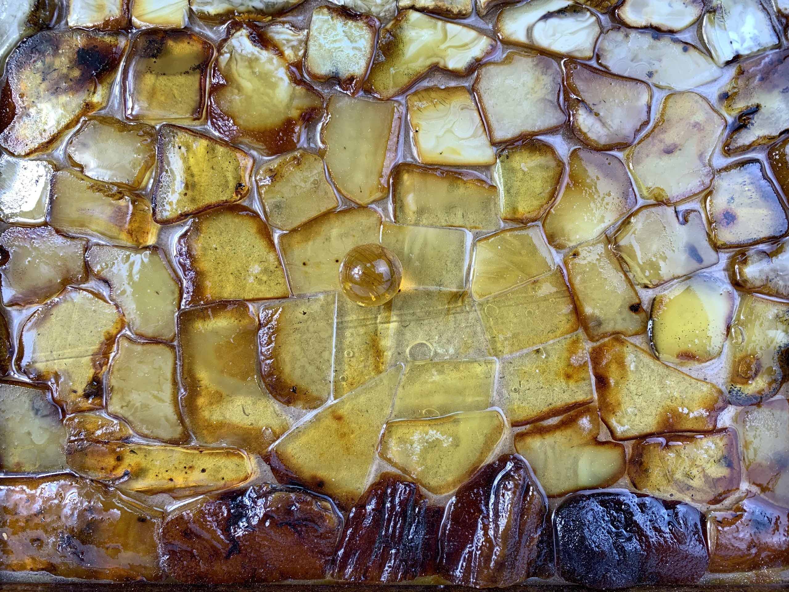 KIZIMA Amber Wall Art – Luxury Handmade Decor