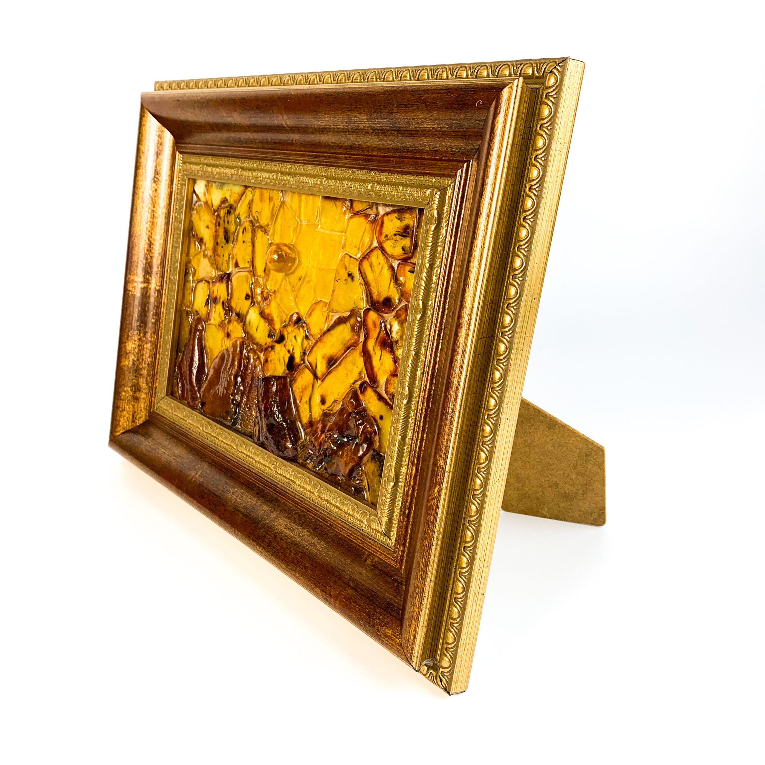 Dawn – Handmade Amber Wall Art by KIZIMA USA
