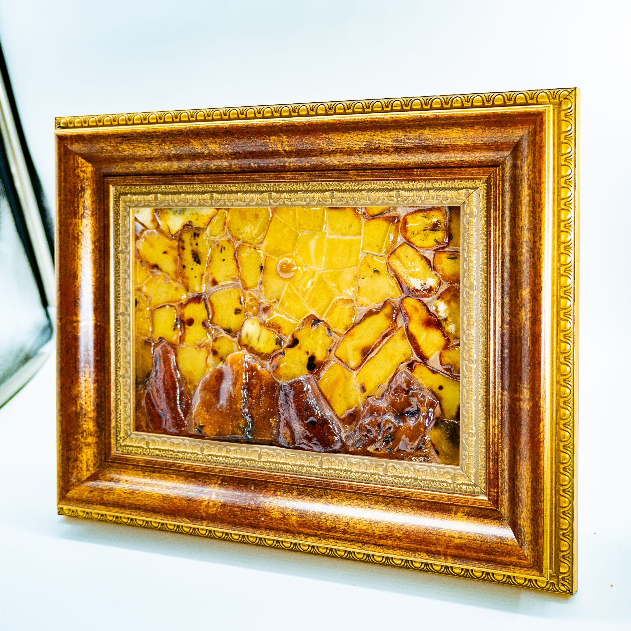 Dawn – Handmade Amber Wall Art by KIZIMA USA