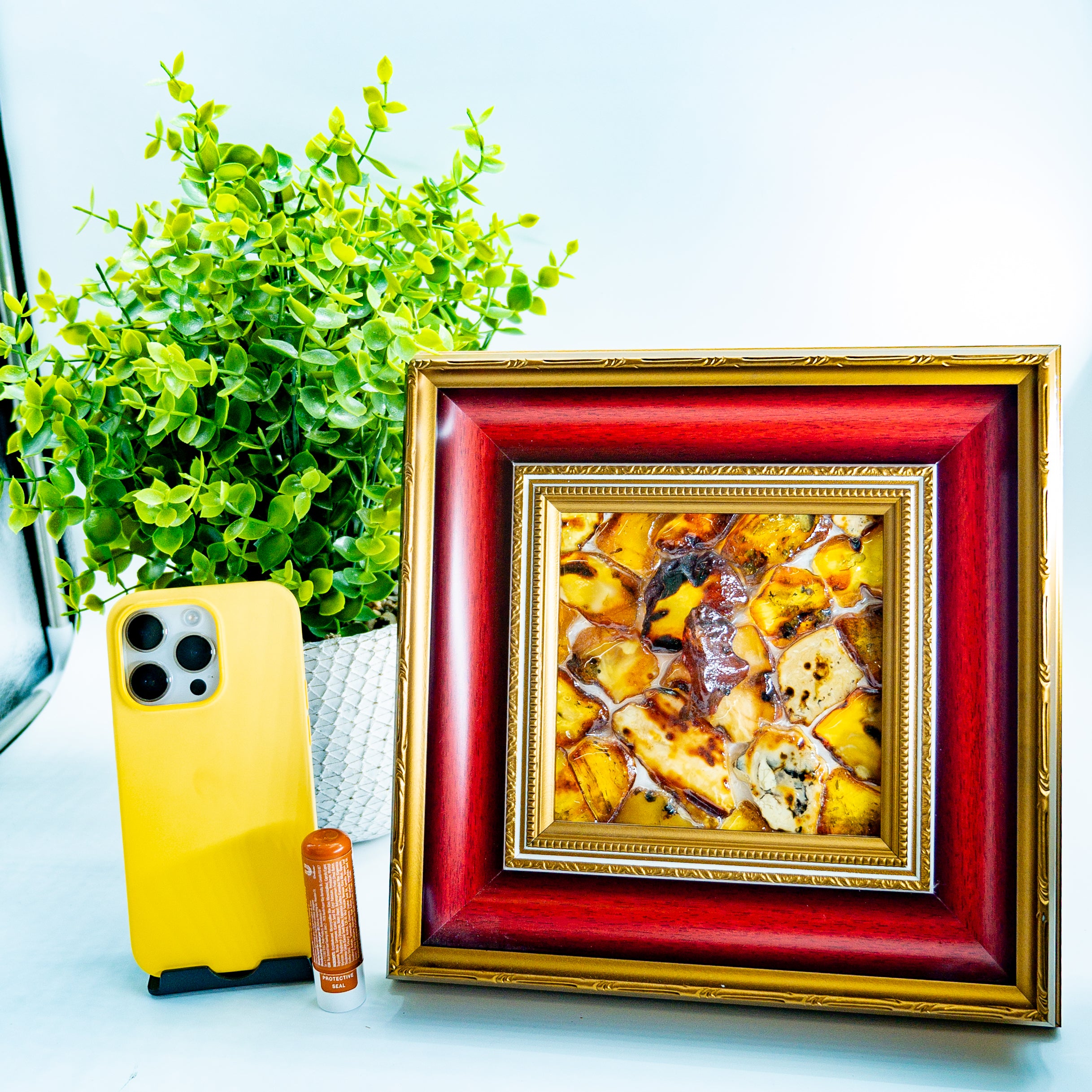 Amber Wall Art Goodwin – Handmade by KIZIMA USA