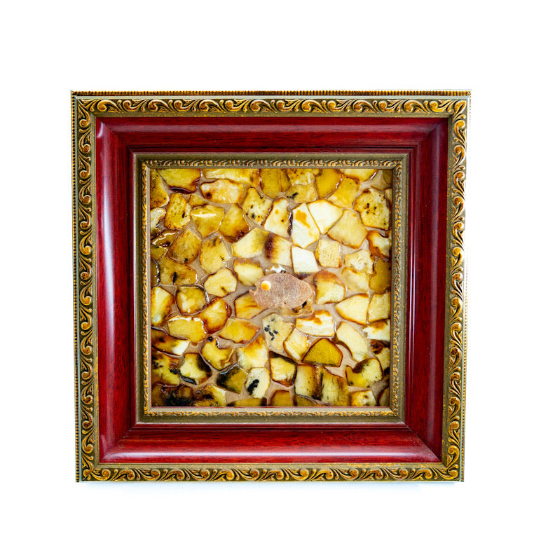 Amber Wall Art Fish | Handmade Baltic Amber Decor