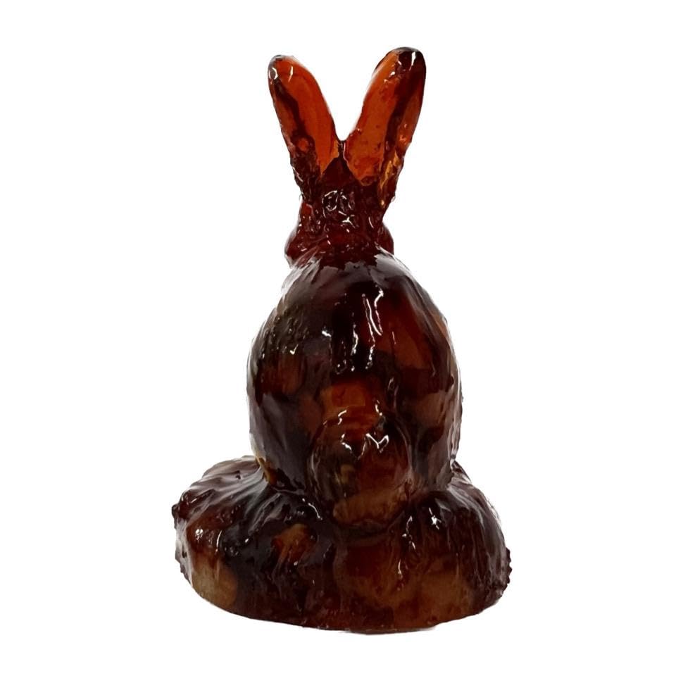 USA Handmade Home decor Amber Bunny Baltic amber Rabbit KIZIMA