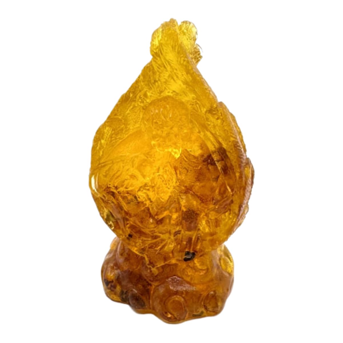 USA Handmade Amber Decorative Figurine, Family Unity Symbol, Home Decor Art Piece KIZIMA