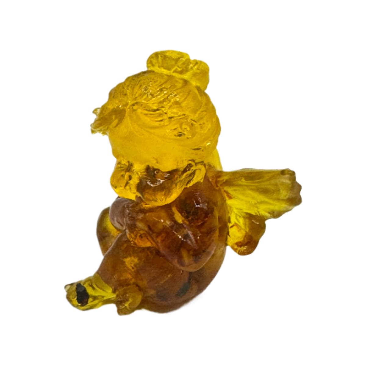 USA Handmade Amber Angel Figurine for Stylish Easter Decor KIZIMA