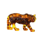 USA Handmade Souvenir Tiger Baltic Amber KIZIMA
