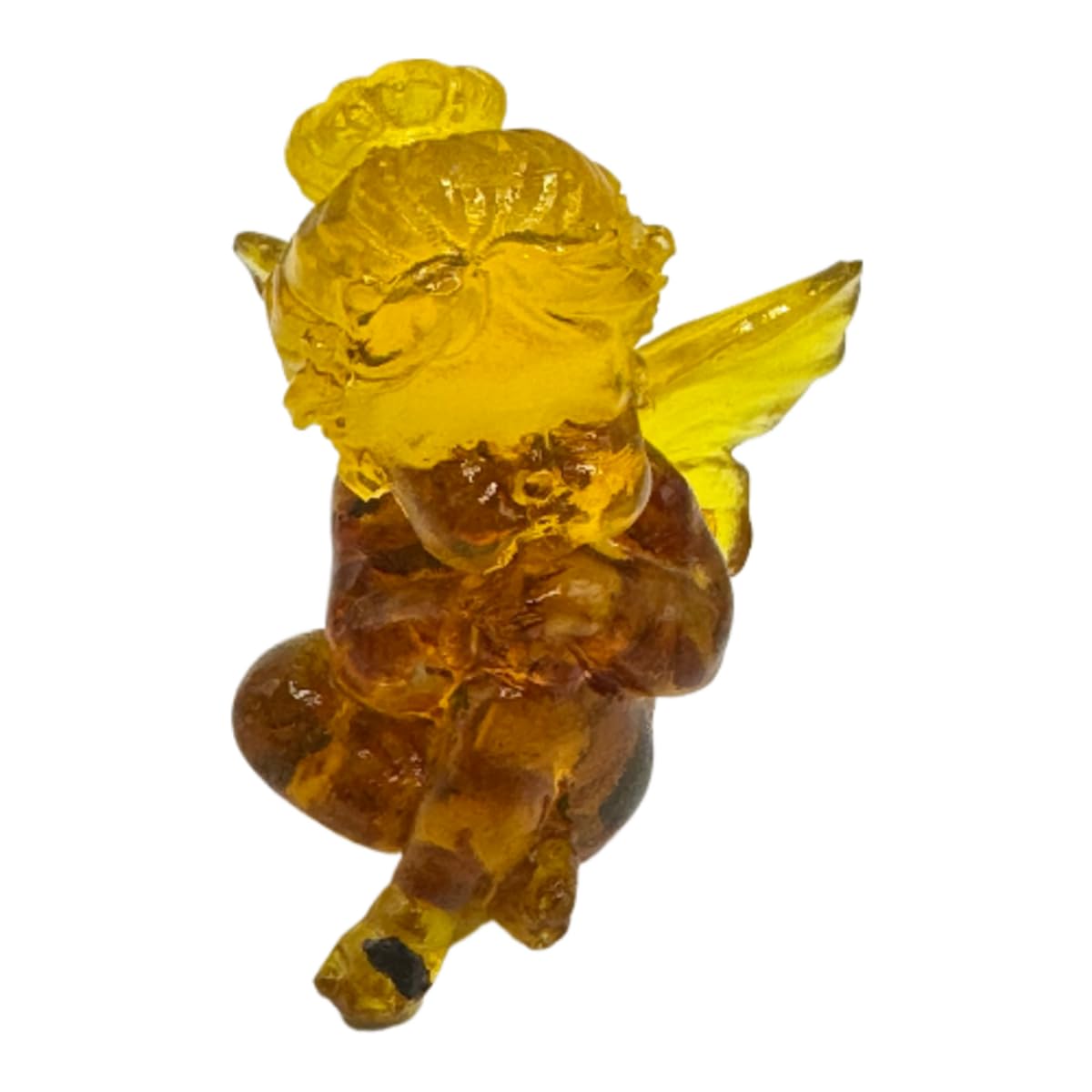 USA Handmade Amber Angel Figurine for Stylish Easter Decor KIZIMA