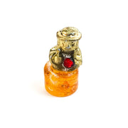 USA Handmade Amulet Figurine of a money Banker Baltic amber KIZIMA