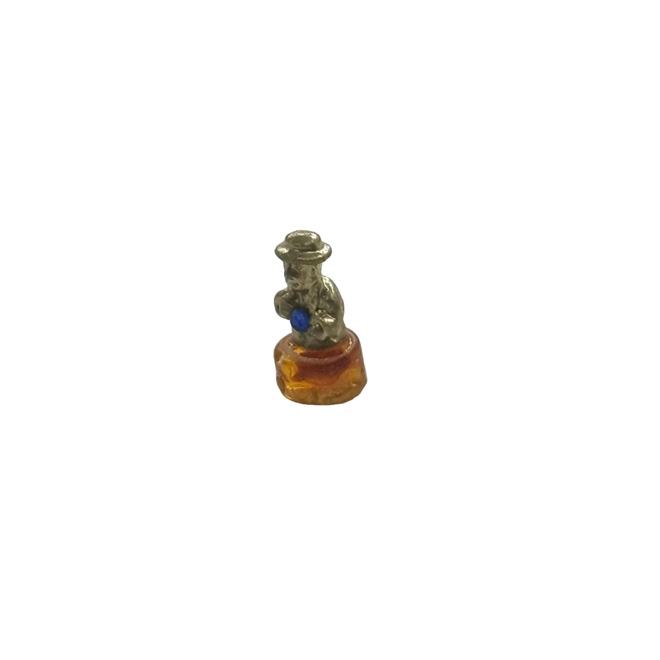 USA Handmade Amulet Figurine of a money Banker Baltic amber KIZIMA