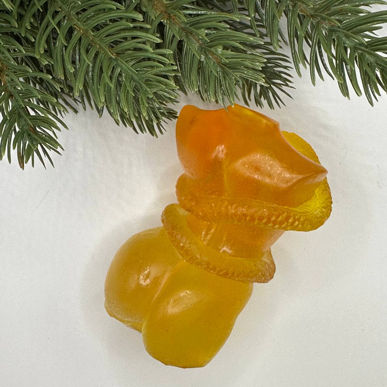 USA Handmade Ornaments Christmas 2025 Figurine Woman and Snake Magic Decor KIZIMA