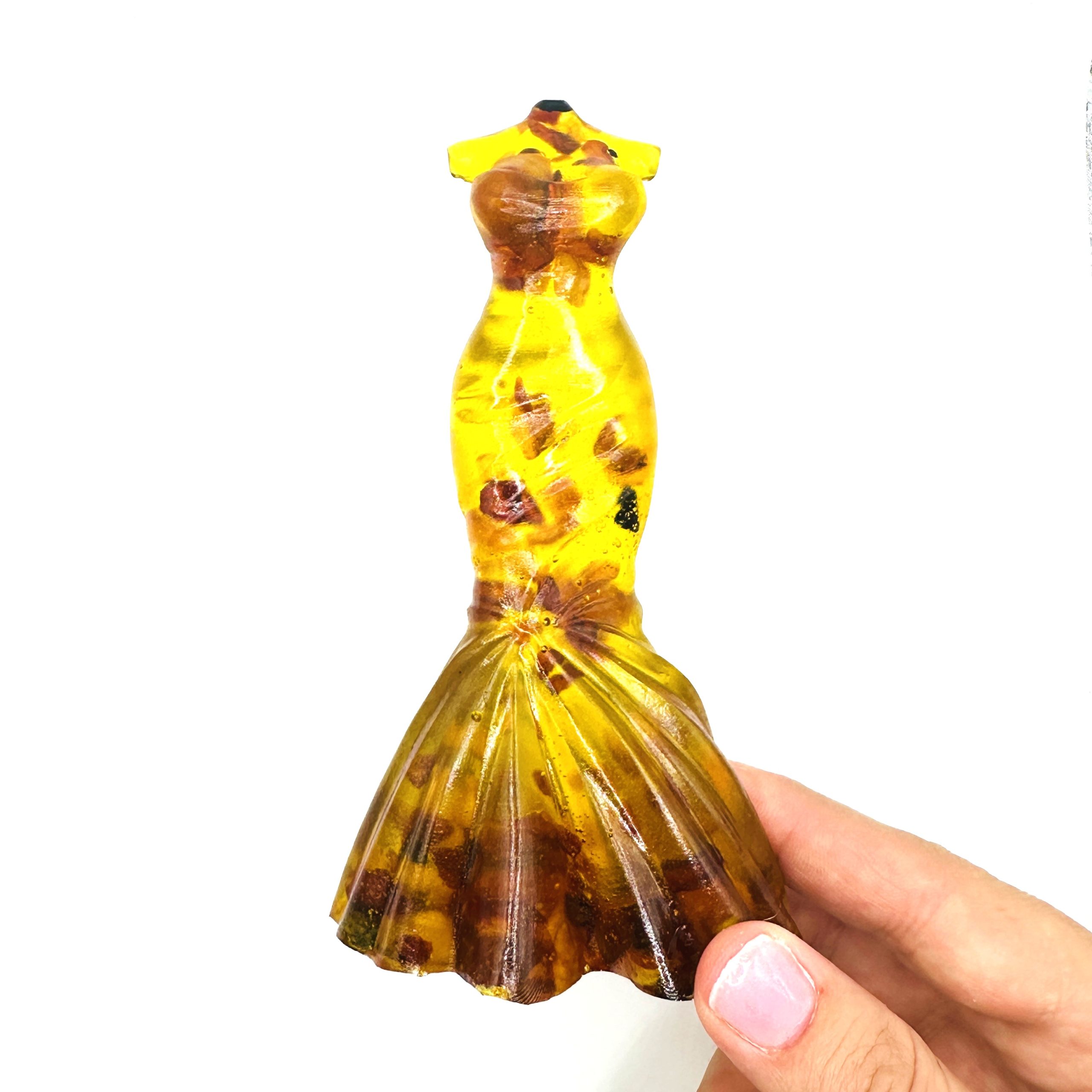 Exclusive Handmade Baltic Amber Woman Figurine by KIZIMA USA