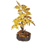Arbre à argent fait main USA Ambre de la Baltique Décoration d'intérieur KIZIMA