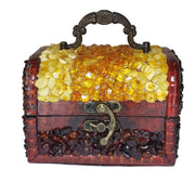 USA Handmade Amber Box Home Decor KIZIMA
