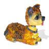 Baltic amber dog figurine, gift for dog lovers, handmade by KIZIMA New York