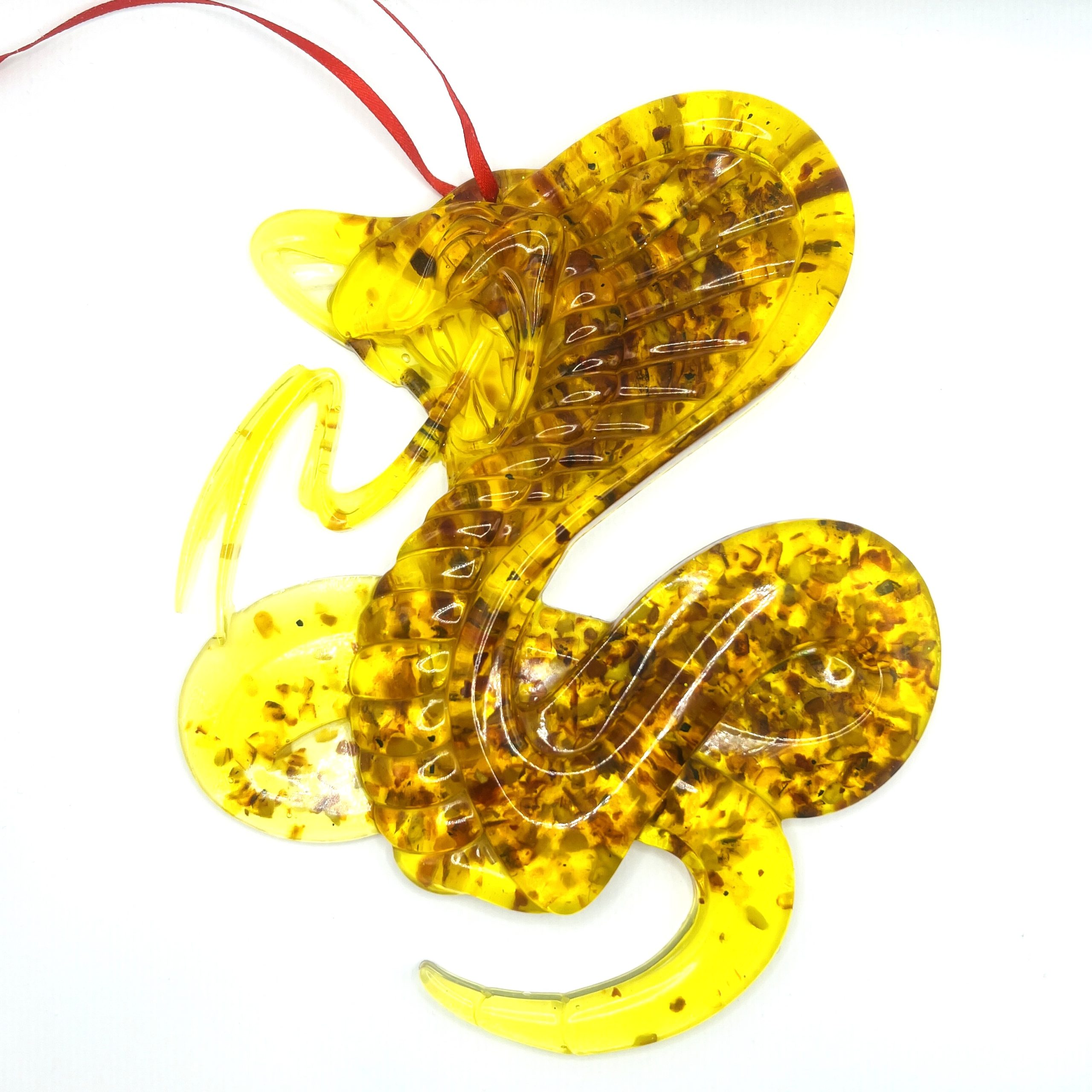 USA Handmade 2026 Christmas Outdoor Tree Toy Snake Home Decor Tree Ornaments KIZIMA