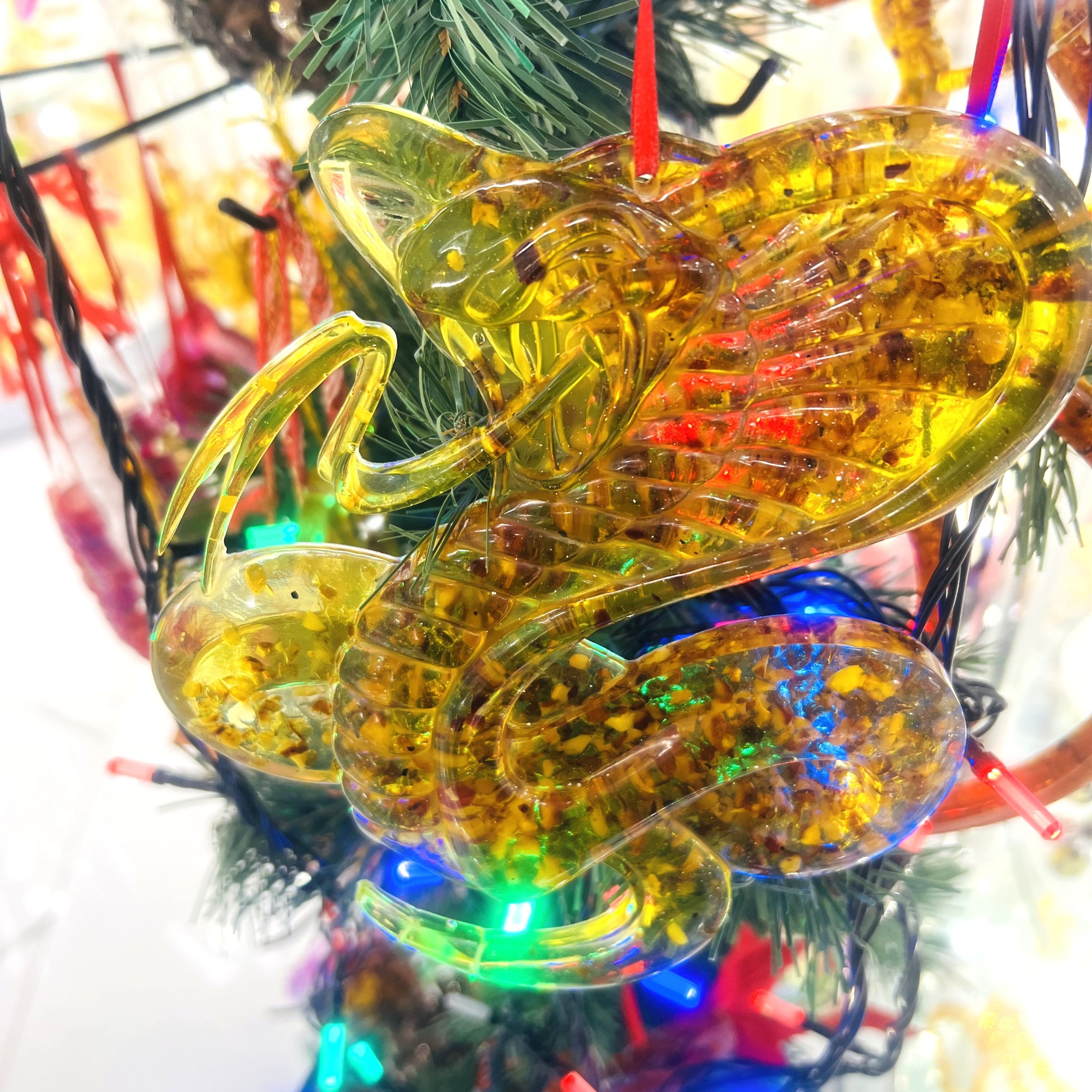 USA Handmade 2026 Christmas Outdoor Tree Toy Snake Home Decor Tree Ornaments KIZIMA