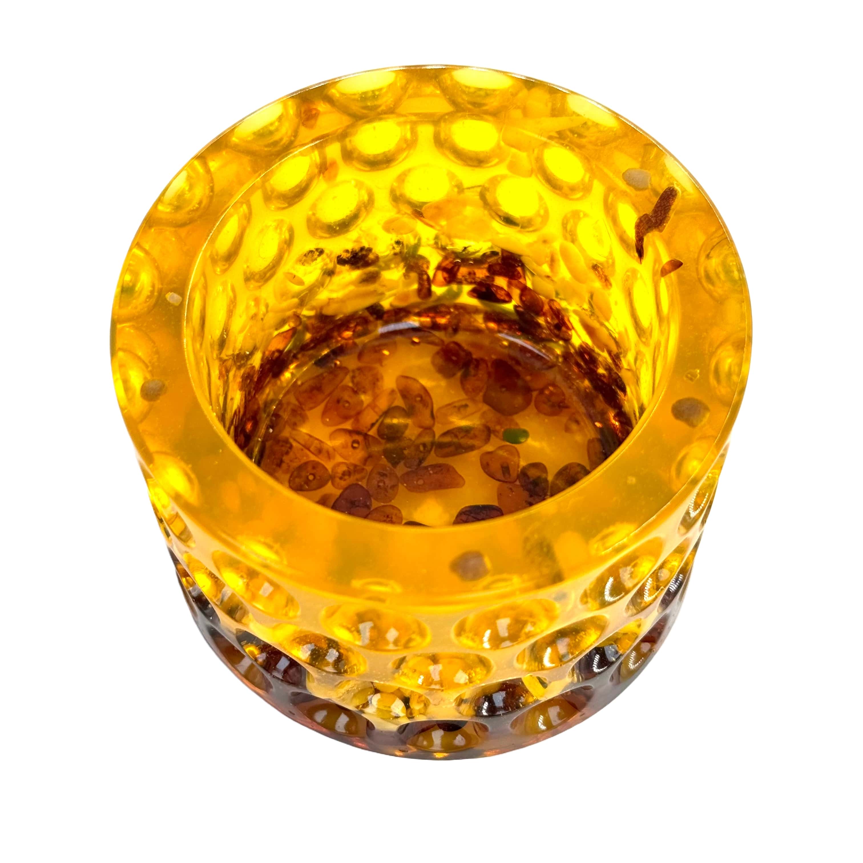 USA Handmade Gift Amber vase for small items KIZIMA