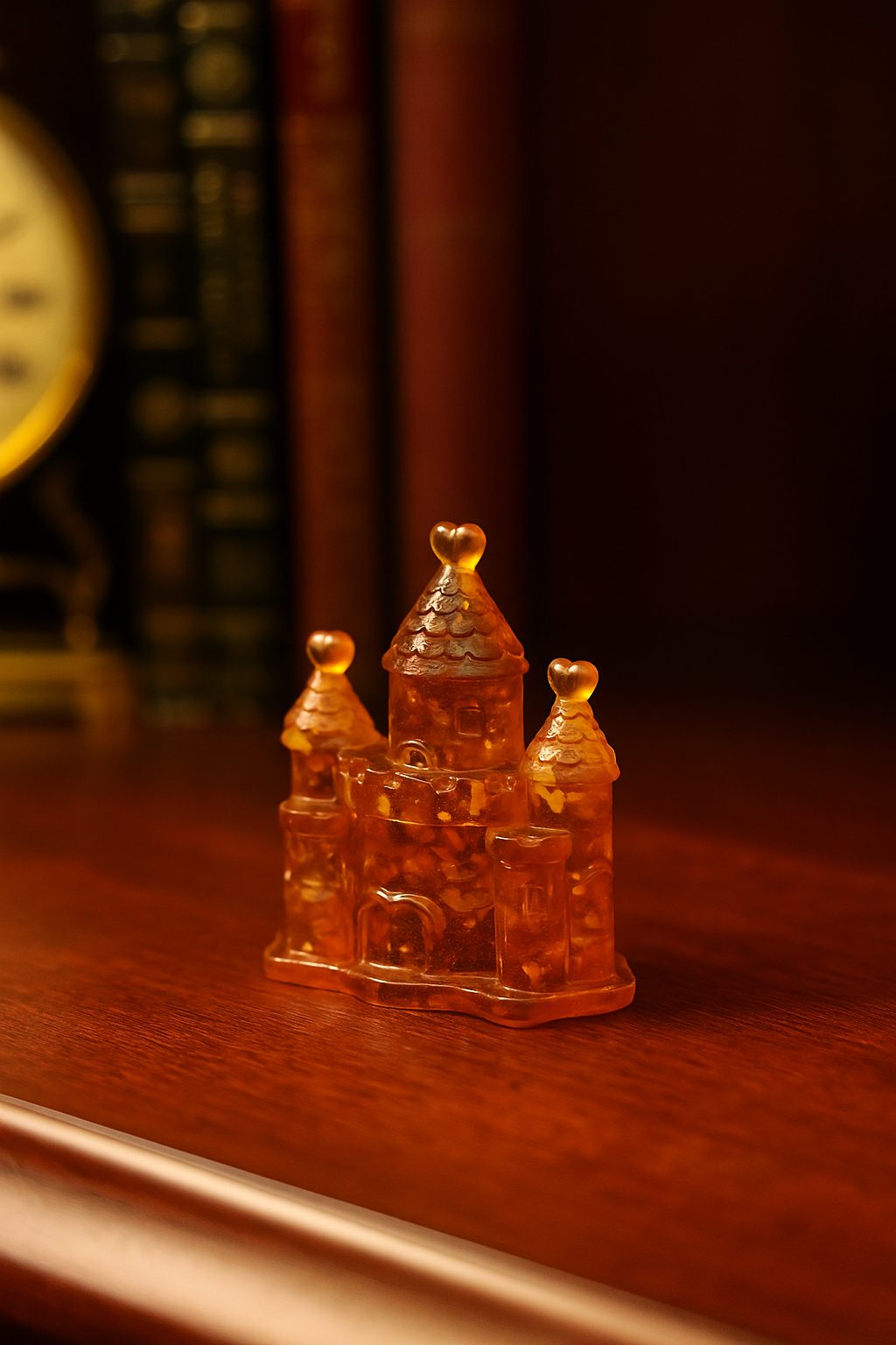 Handmade Baltic Amber Castle – Unique USA Home Decor by KIZIMA