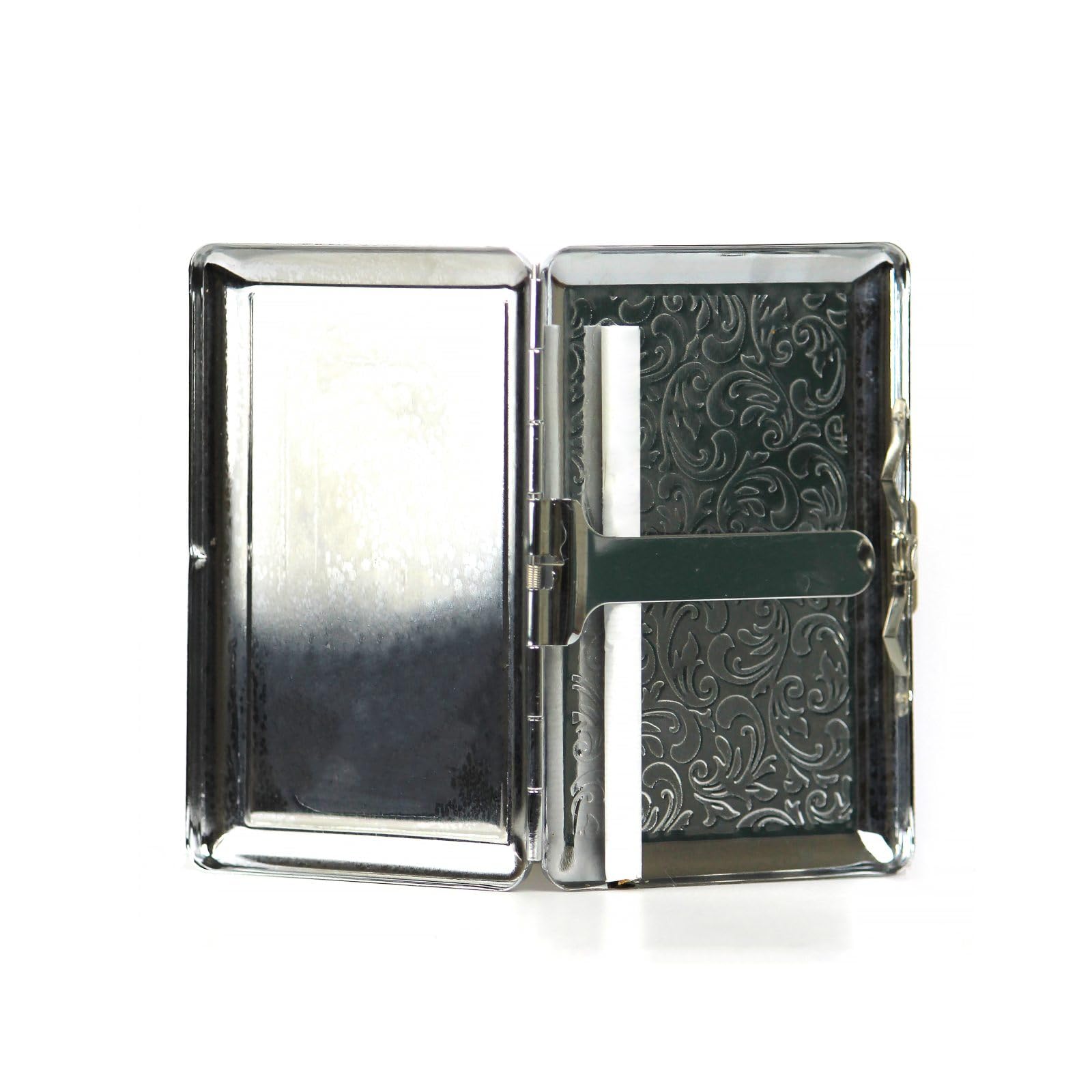 USA Handmade Business Card Storage Decorated with Natural Baltic Amber KIZIMA