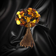 Handmade Muslim Tasbih from Natural Baltic Amber – Islamic Prayer Beads Gift for Him | KIZIMA USA