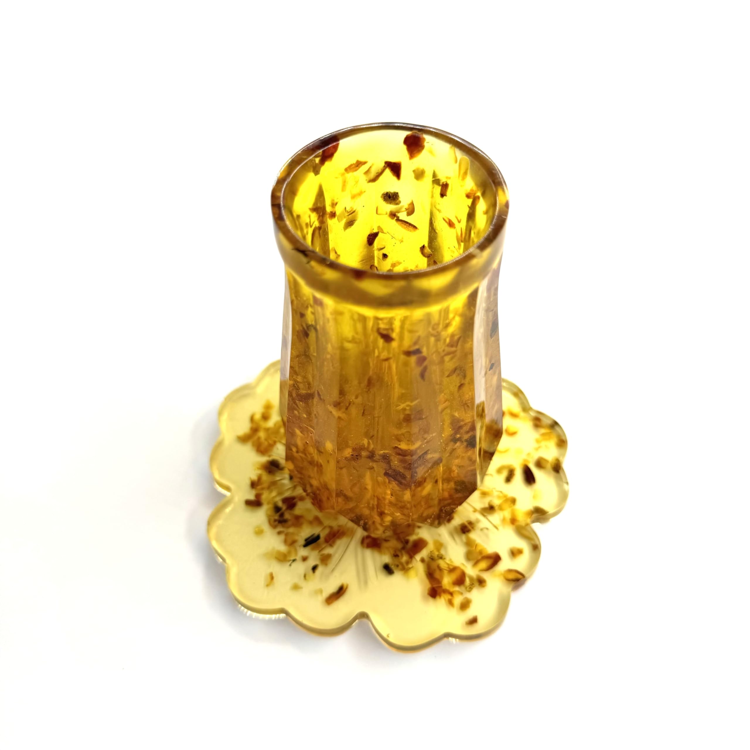 USA KIZIMA Handmade Amber Coaster Gift Hame decor