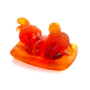 USA KIZIMA HANDMADE Figurine Baby Baltic Amber