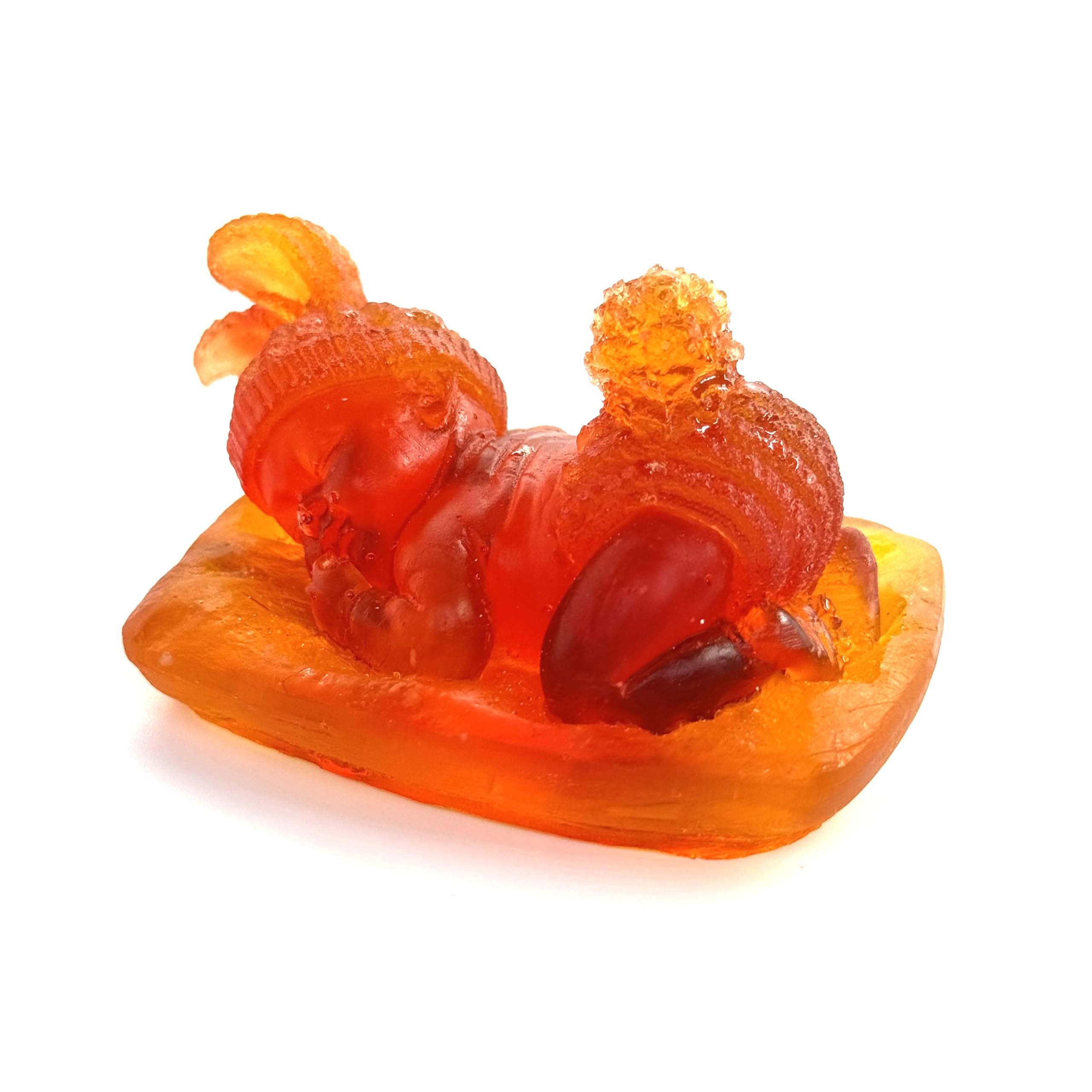 USA KIZIMA HANDMADE Figurine Baby Baltic Amber