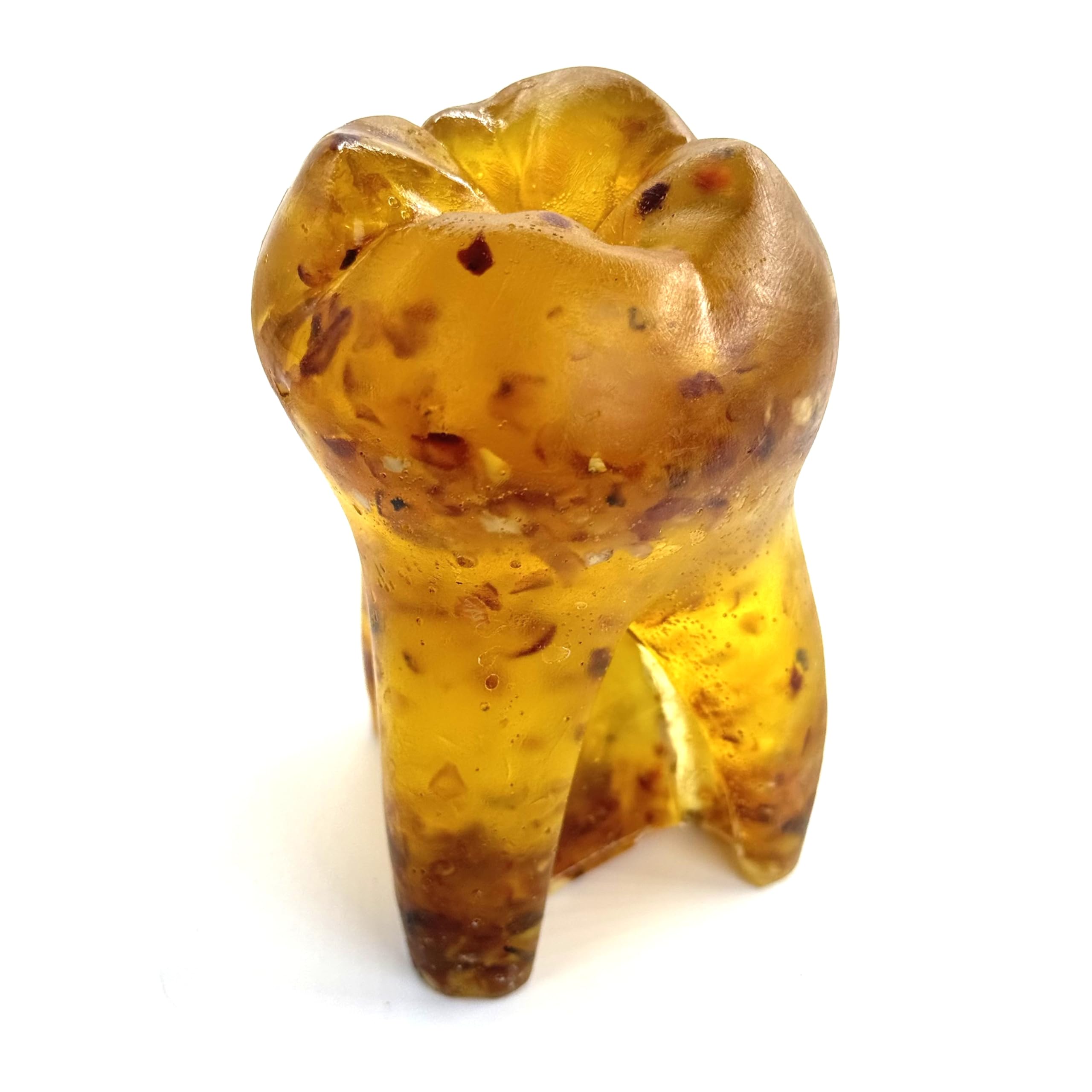 Stand organizer for pens Baltic amber handmade US KIZIMA