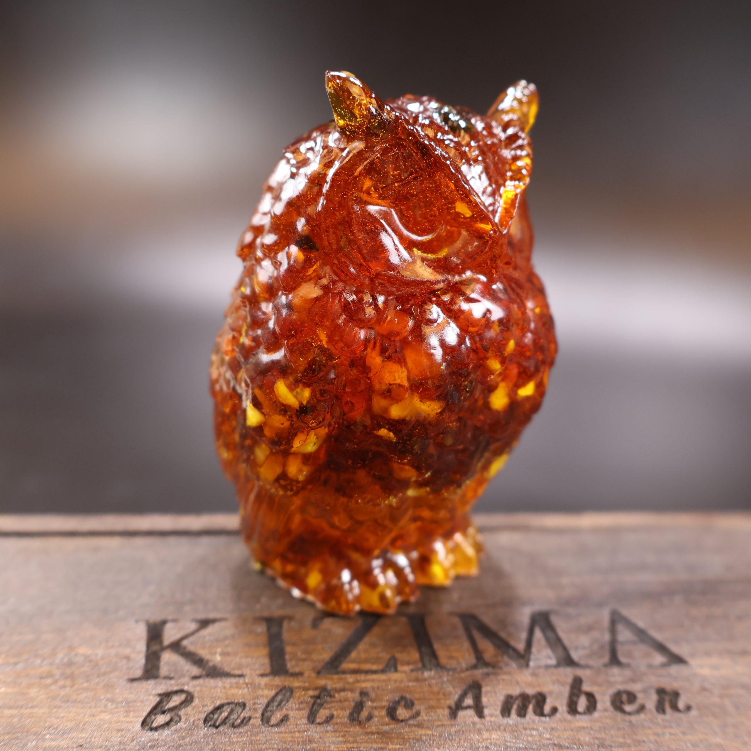 Amber Artisan Owl