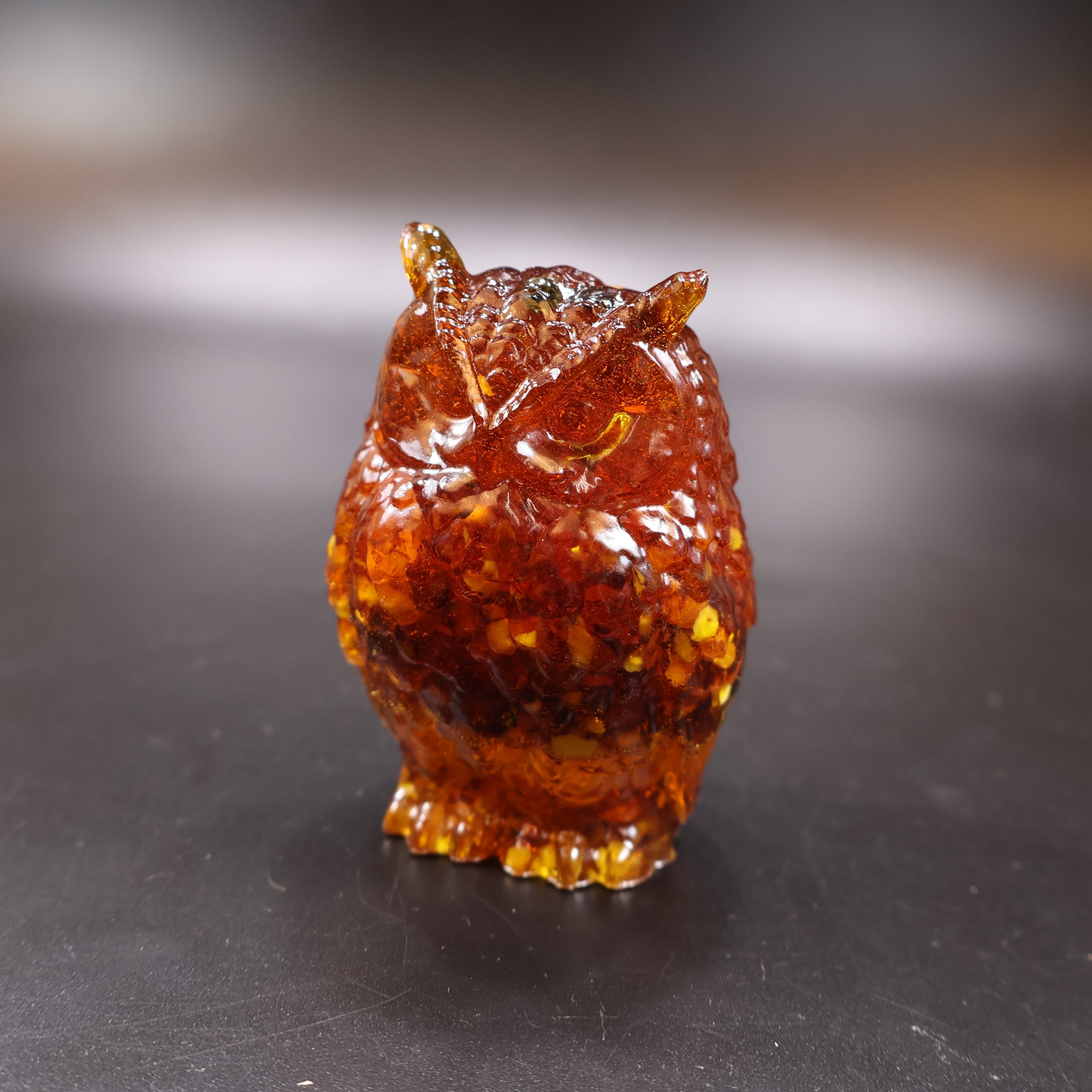 Amber Artisan Owl