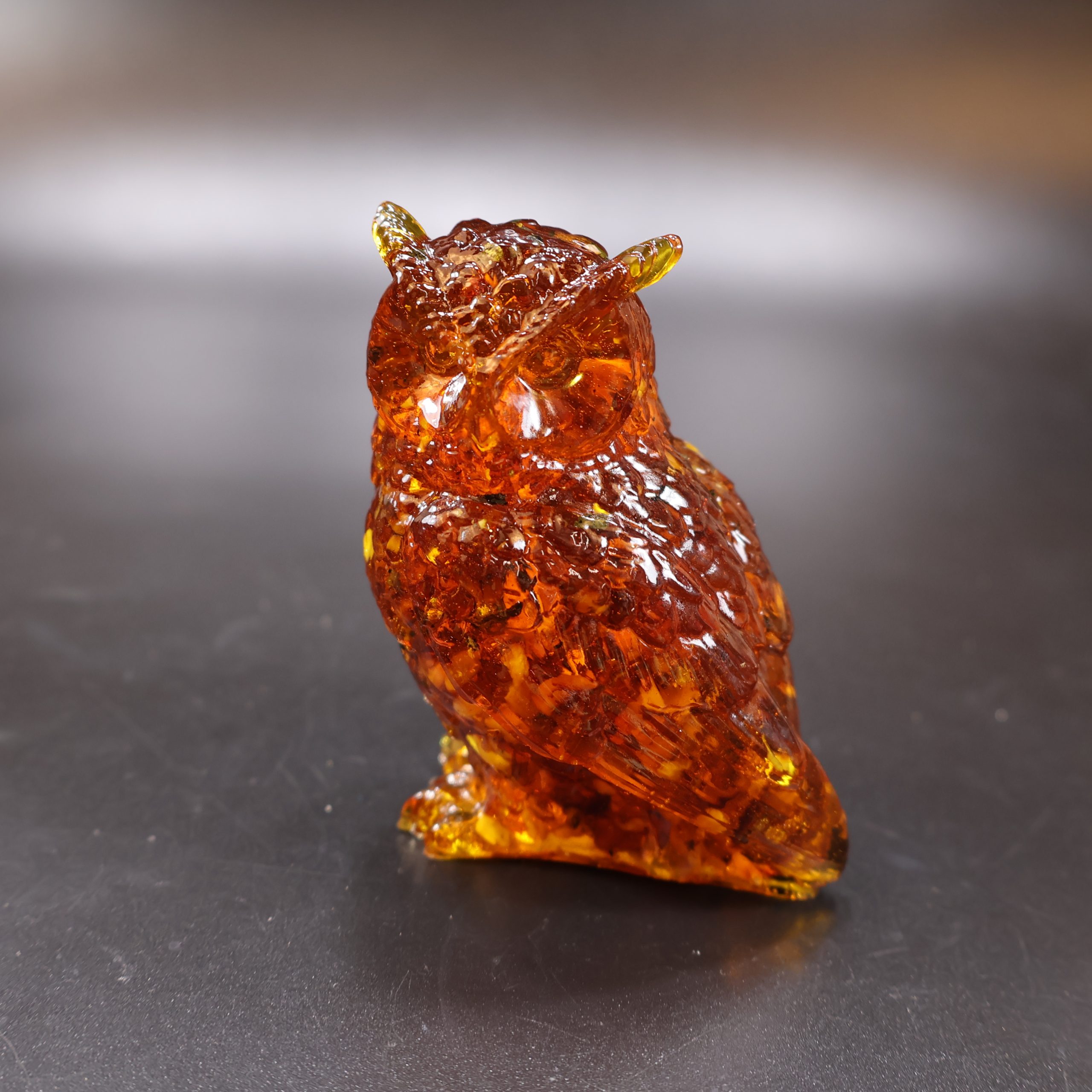 Amber Artisan Owl