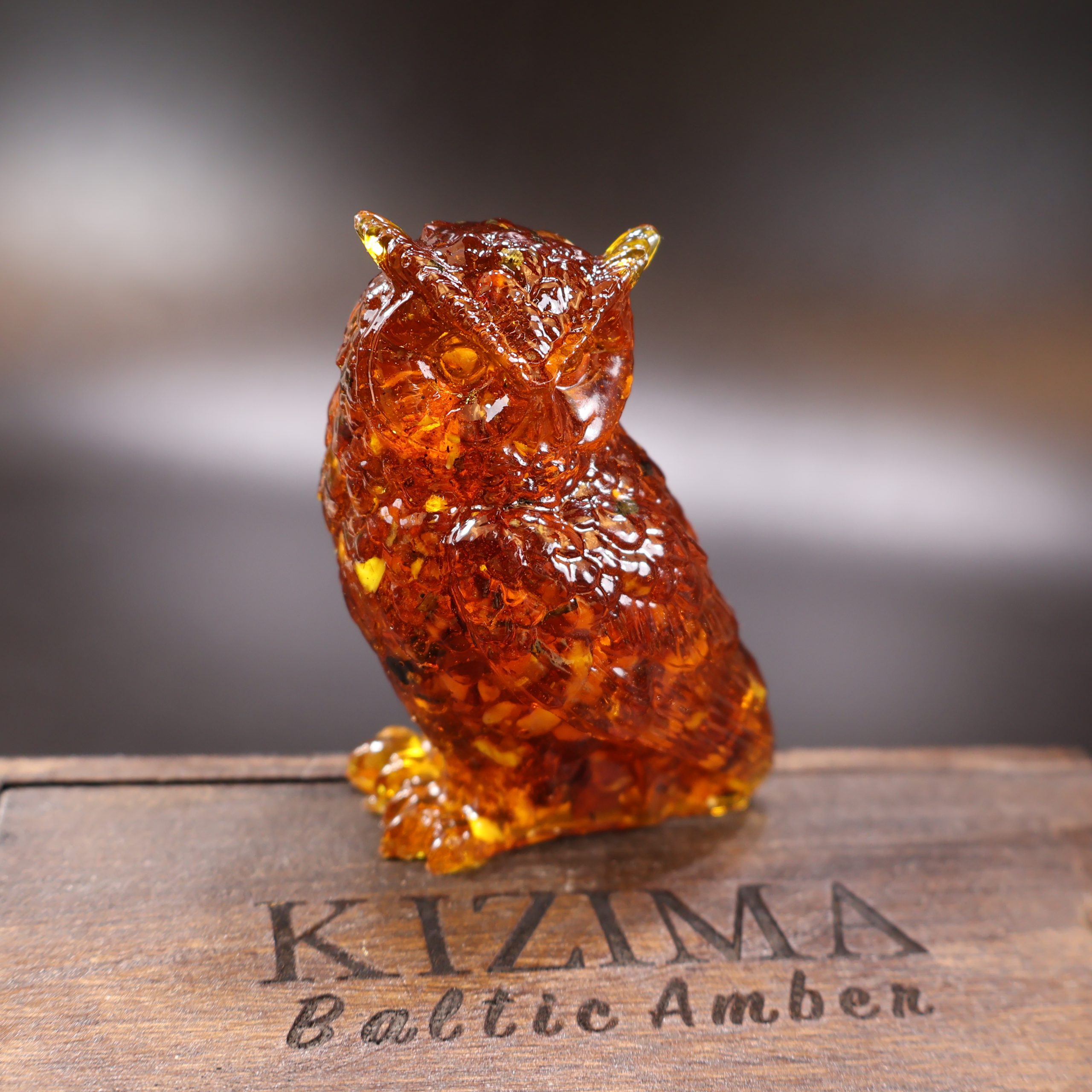 Amber Artisan Owl
