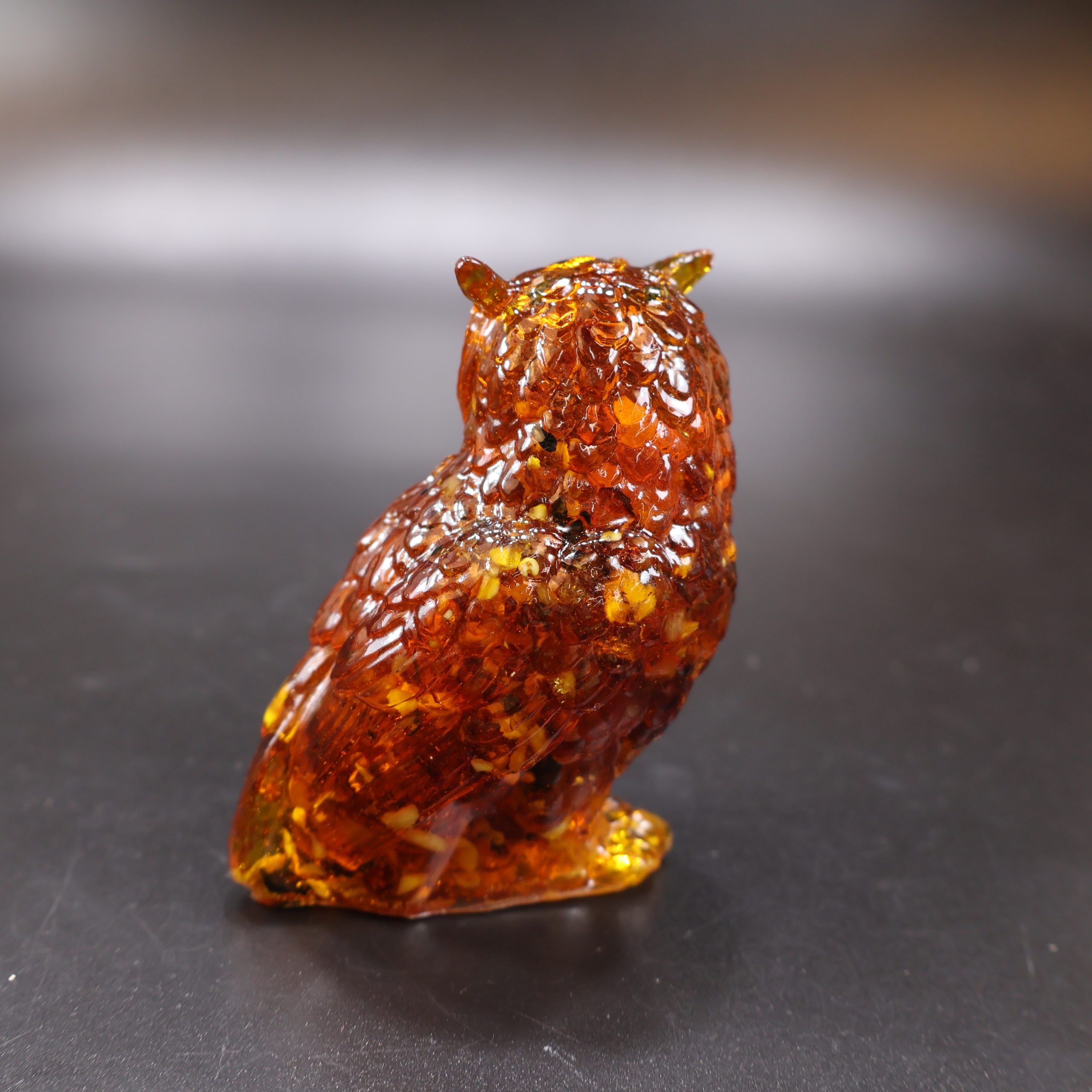 Amber Artisan Owl