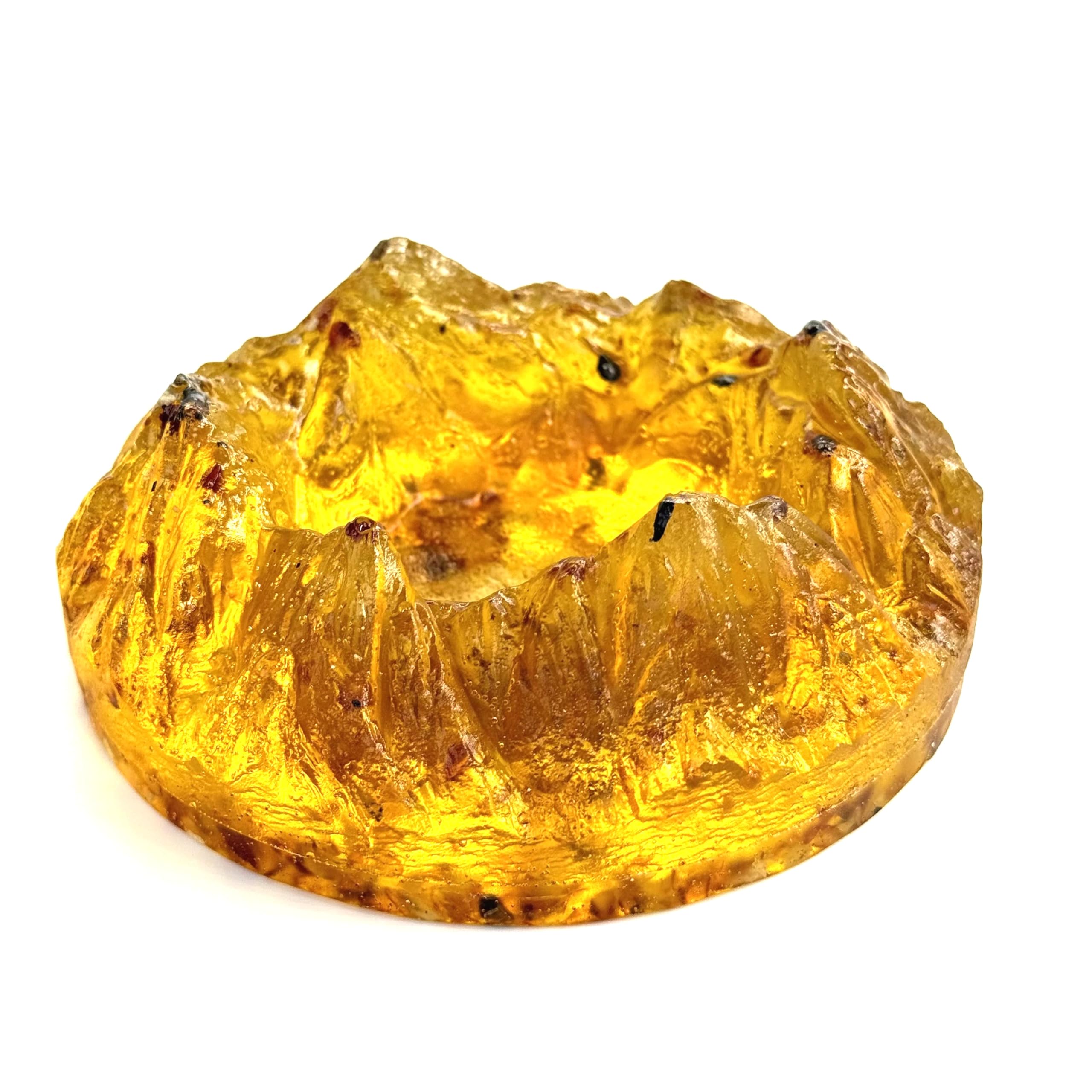 USA KIZIMA HANDMADE Gift Amber Ashtray Home Decoration