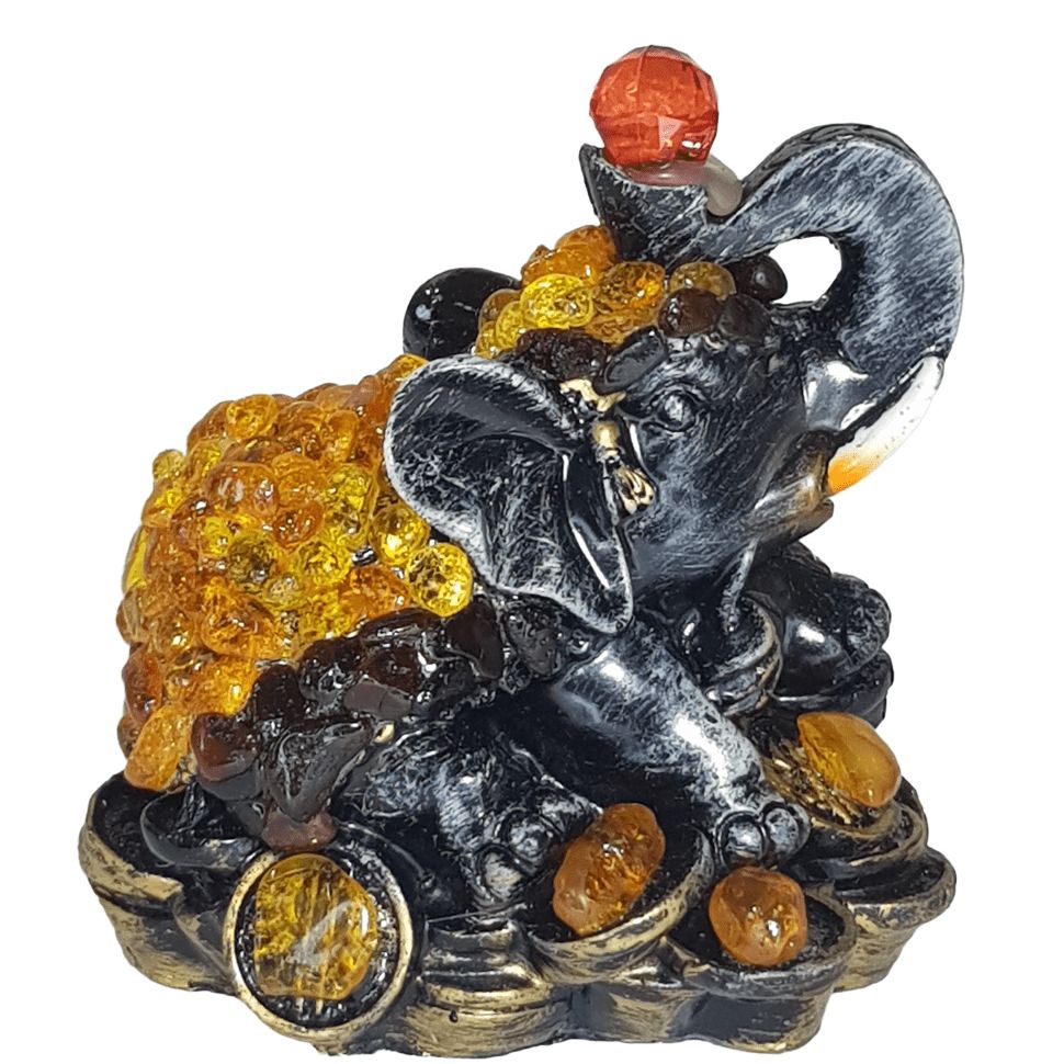 KIZIMA USA Handmade Baltic Amber Elephant Collection - Made in USA