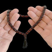 USA Handmade Rosary Tesbih Natural Baltic Amber KIZIMA
