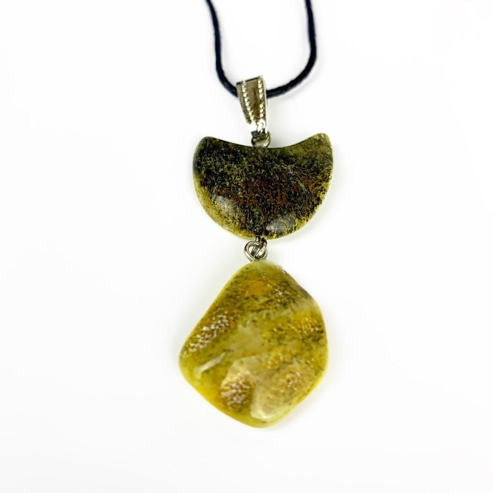 USA Handmade jewelry Pendant Cat from Baltic amber KIZIMA