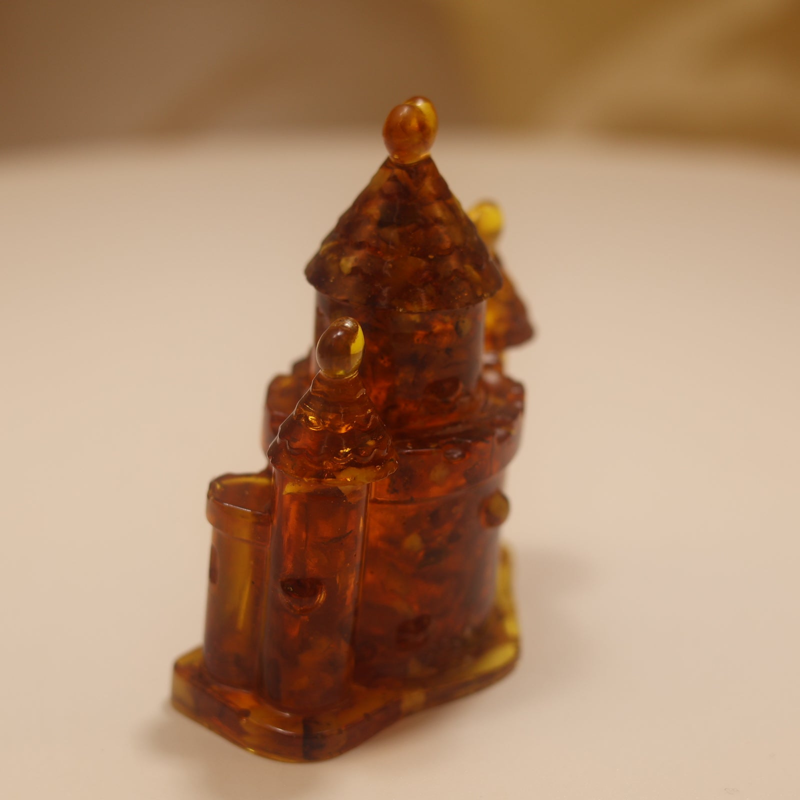 Handmade Baltic Amber Castle – Unique USA Home Decor by KIZIMA